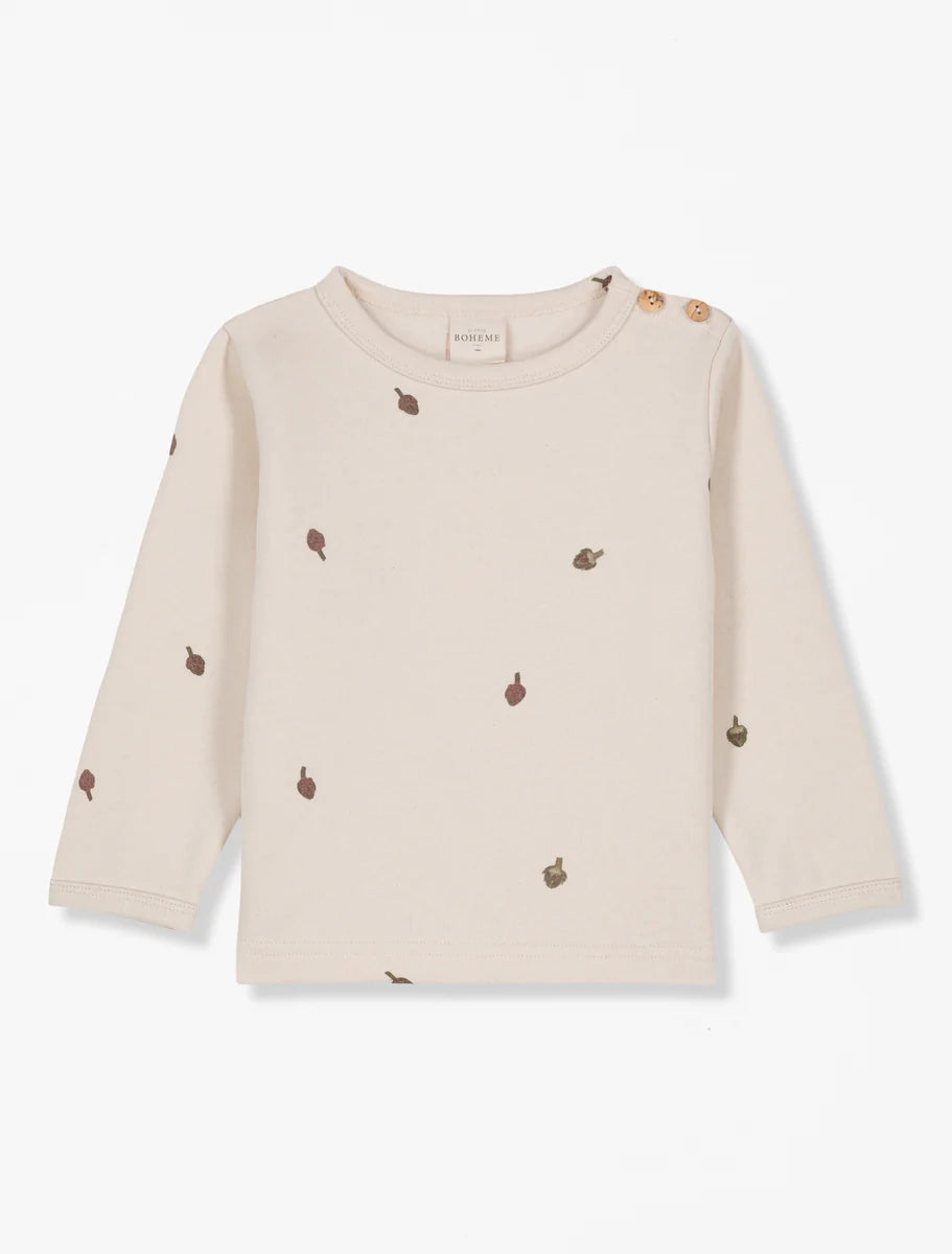 GET SPILLED MILK - Noe Sweatshirt Ecru Artichoke