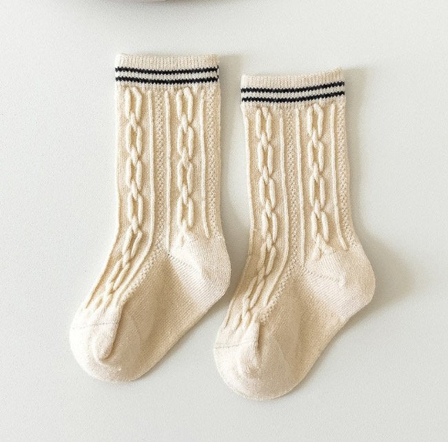 Waffle Twist Socks