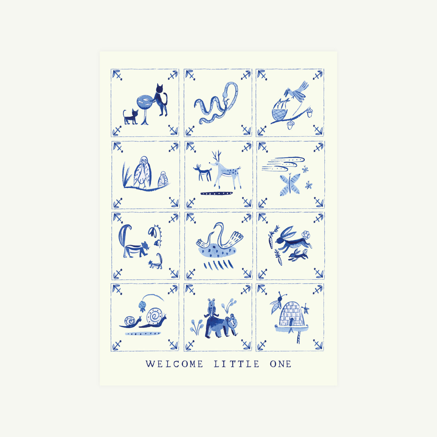 Baby Delft Tiles