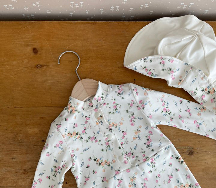 Honey Floral Rashguard