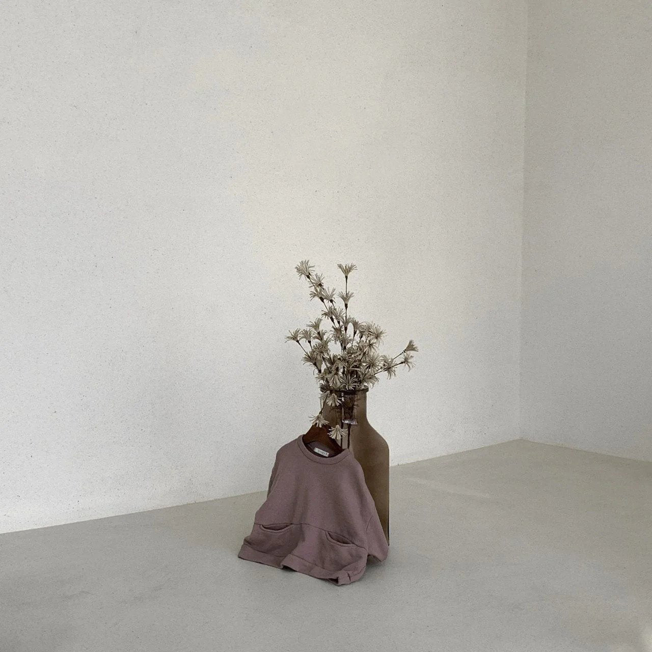 Neutral Pocket Sweater