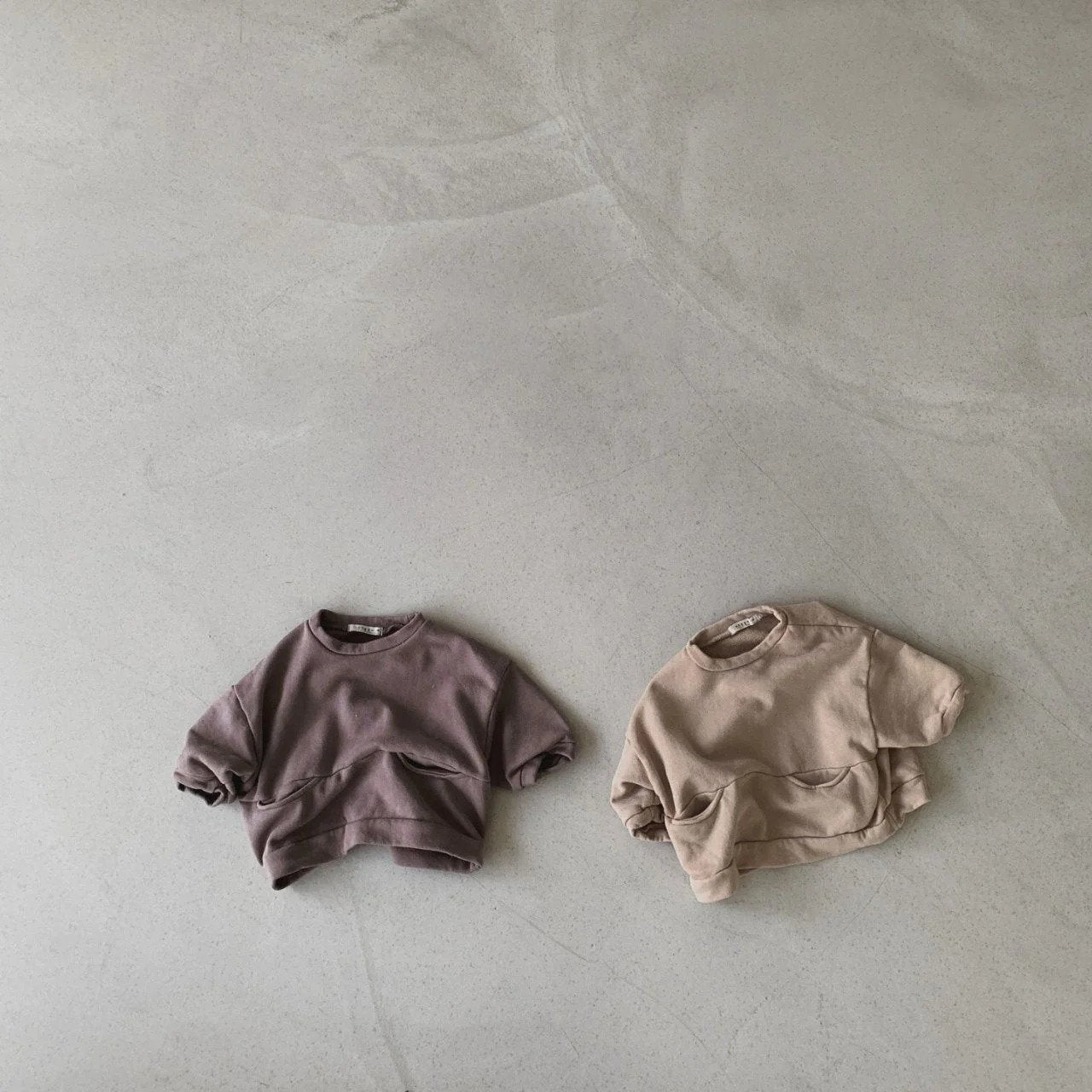 Neutral Pocket Sweater