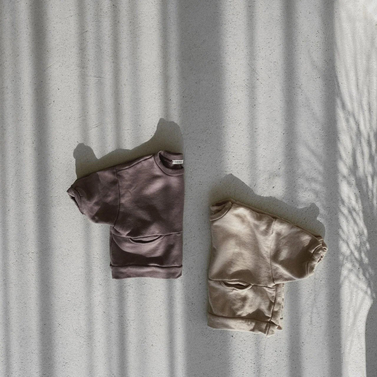 Neutral Pocket Sweater