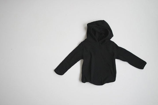 Suki Waffle Hooded Sweater