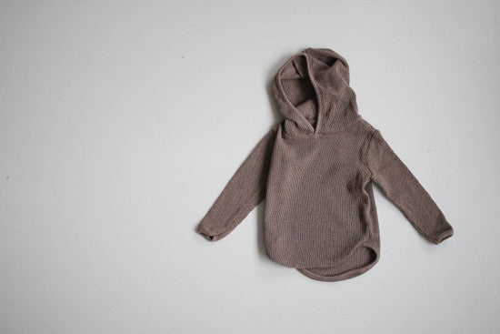 Suki Waffle Hooded Sweater