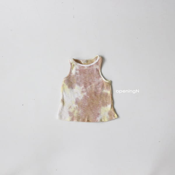 Tie Dye Ribbed Tank