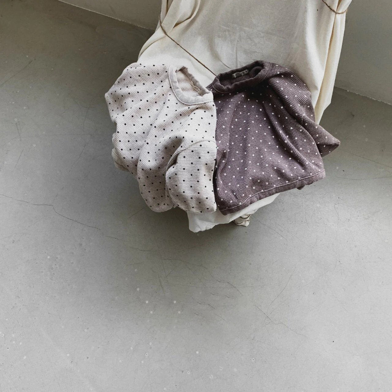 Polly Waffle Knit LS