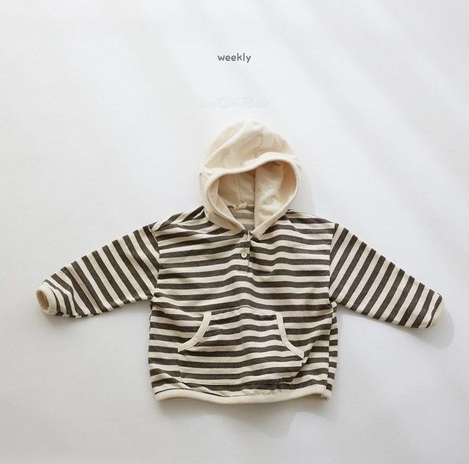 Bo Striped Hooded Sweatshirt