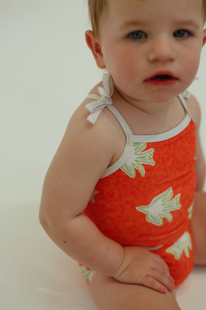 Mini Full Piece Swimsuit - Le Petit Oiseau