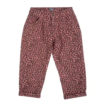 TOCOTO VINTAGE - Pink Leopard Pants (6Y)