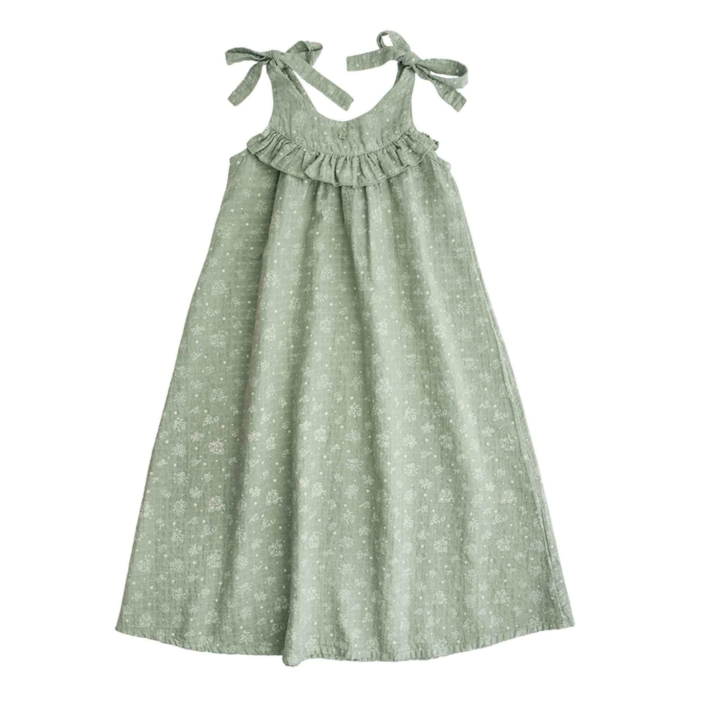 TOCOTO VINTAGE - Flower Long Dress (8Y)