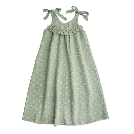TOCOTO VINTAGE - Flower Long Dress (8Y)