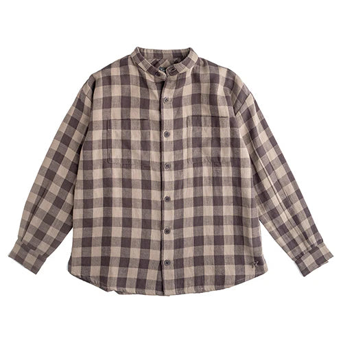 TOCOTO VINTAGE - Vichy Checked Shirt (6Y)
