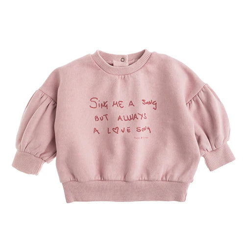 TOCOTO VINTAGE - Sing Me A Song Sweater Pink (3M)