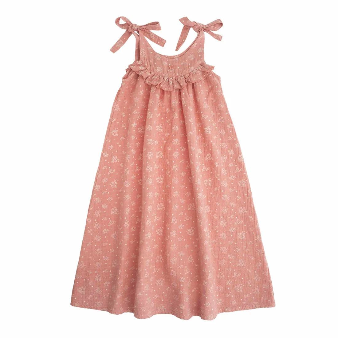 TOCOTO VINTAGE - Flower Long Dress (8Y)