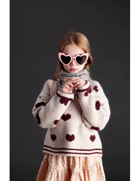TOCOTO VINTAGE - Heart Sweater