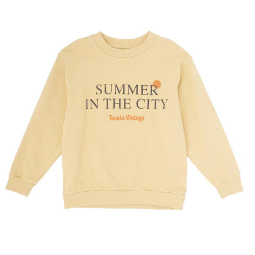 TOCOTO VINTAGE - Summer In The City Sweater (6Y)