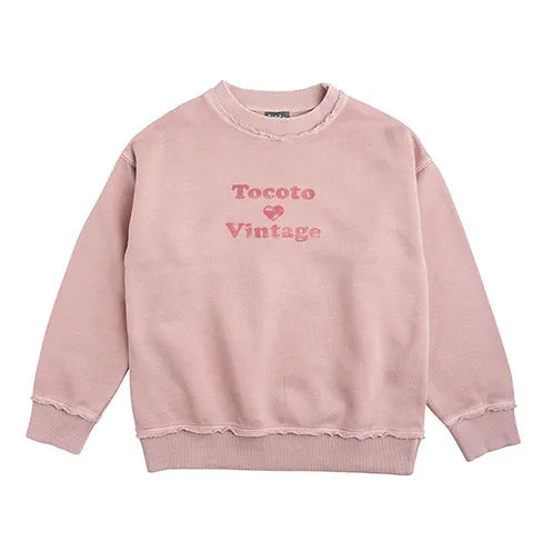 TOCOTO VINTAGE - Tocoto Vintage Sweater Pink (6Y)