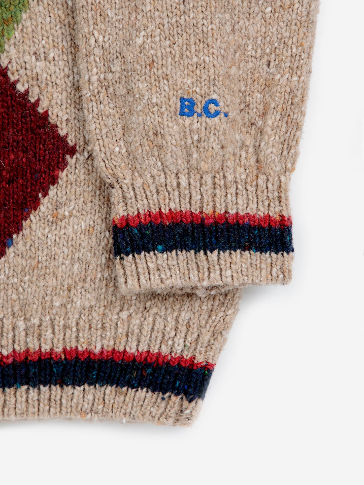 Bobo Diamonds Intarsia Cardigan