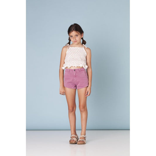 TOCOTO VINTAGE - Flower Print Blouse (6Y)