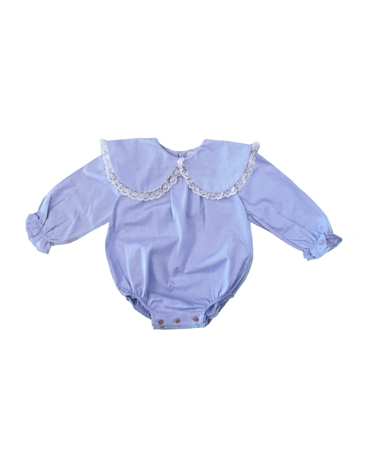 Ballerina Romper - Light Blue