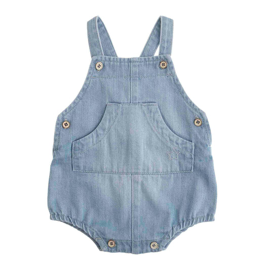 TOCOTO VINTAGE - Denim Baby Overalls (3M)
