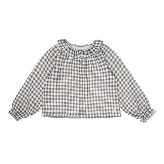 TOCOTO VINTAGE - Gingham Blouse (6Y)