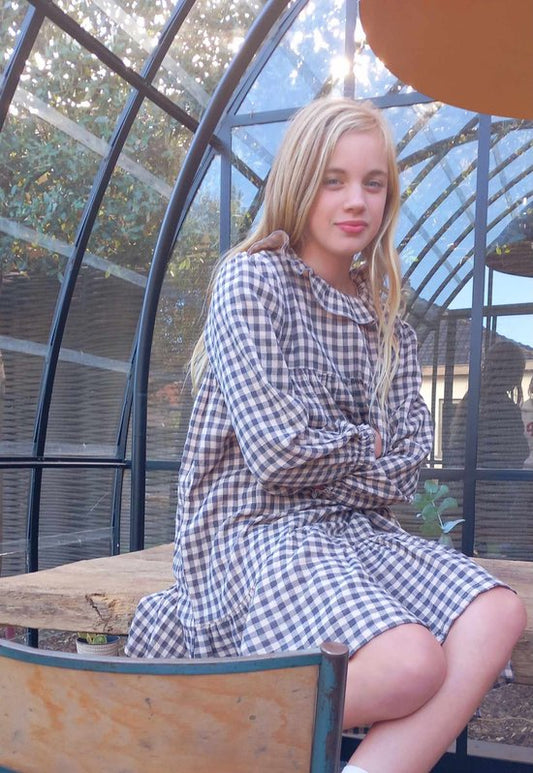 TOCOTO VINTAGE - Gingham Dress (6Y)