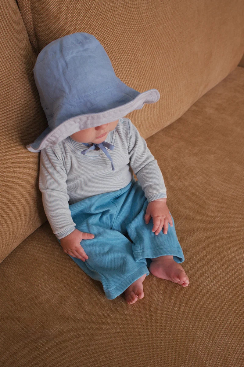Baby Relaxed Pant - Ocean Blue