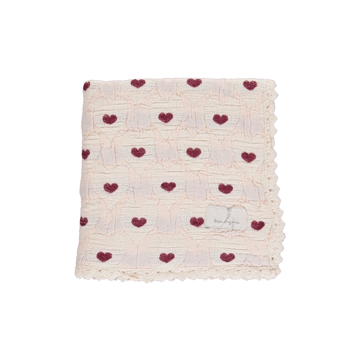 Love Blanket Heart Motif