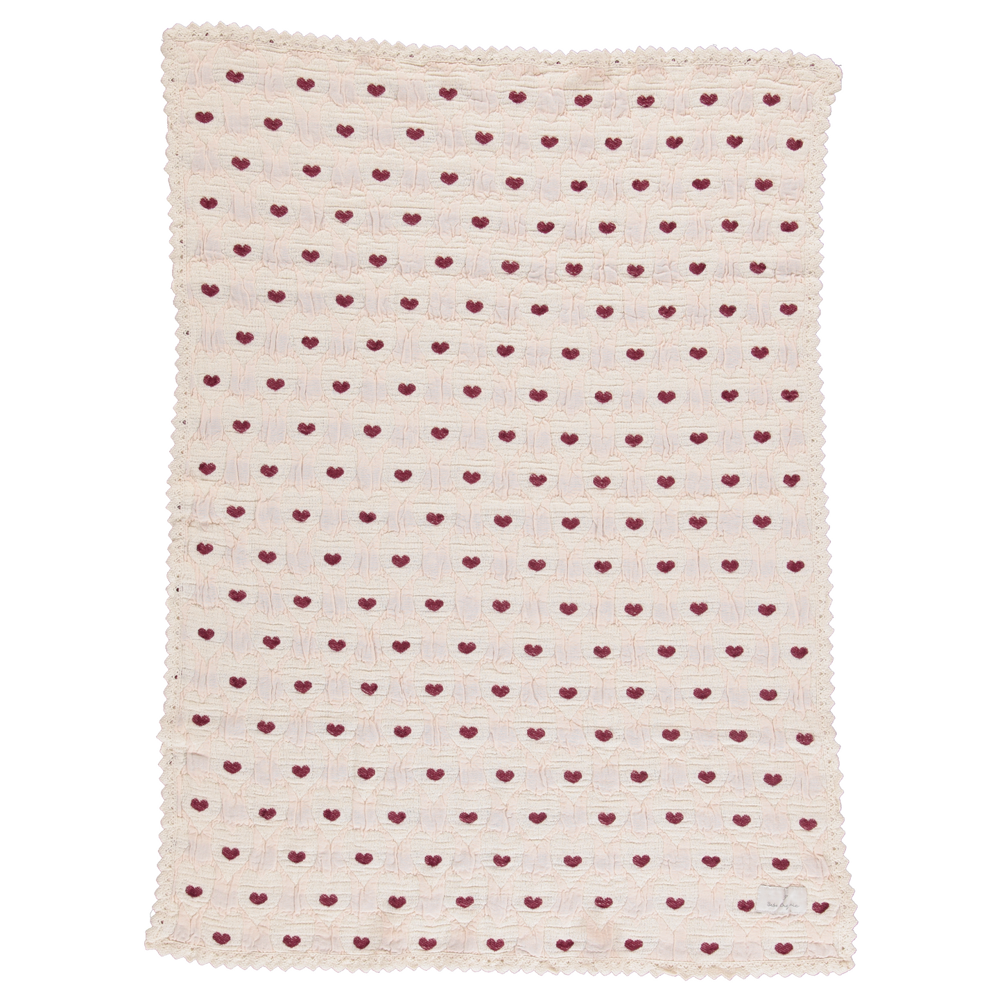 Love Blanket Heart Motif