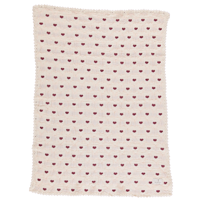 Love Blanket Heart Motif