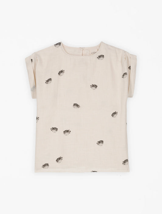 GET SPILLED MILK - Praslin Shirt Puffer Fish