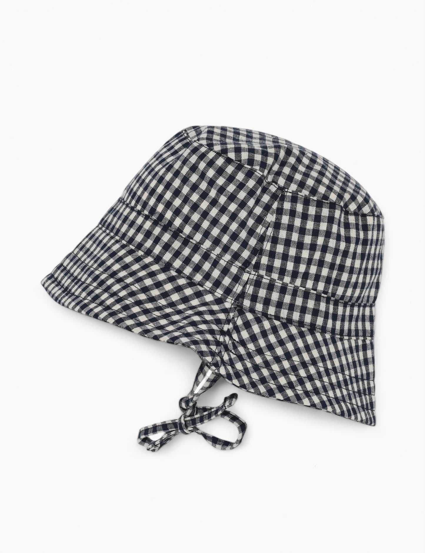 GET SPILLED MILK - River Bucket Hat Navy Check