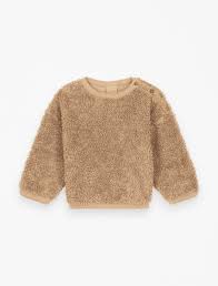 GET SPILLED MILK - Shearling Sweatshirt Golden Bear