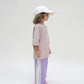 Racer Terry Wide Leg Pant