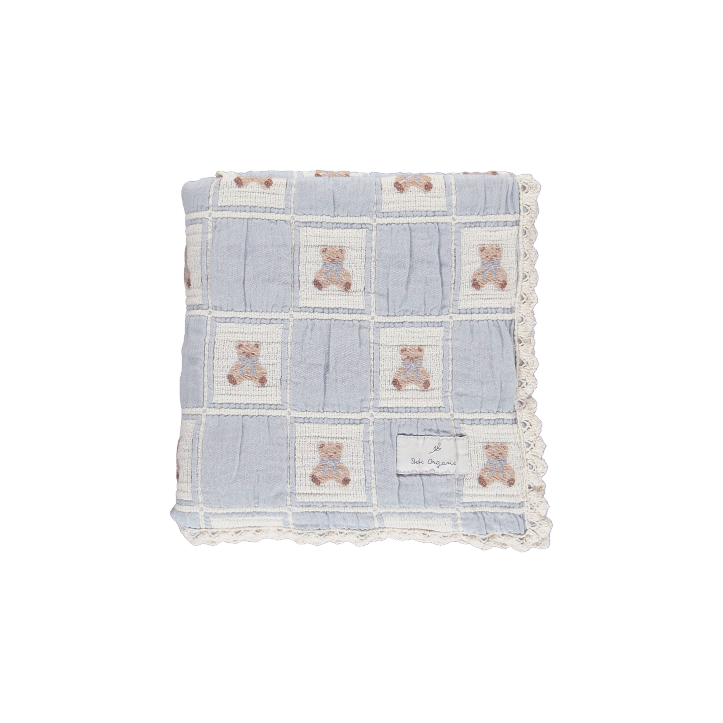 Teddy Blanket Blue