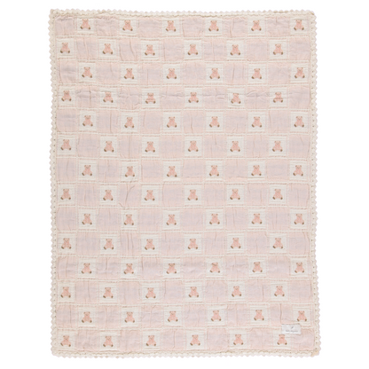 Teddy Blanket Mauve