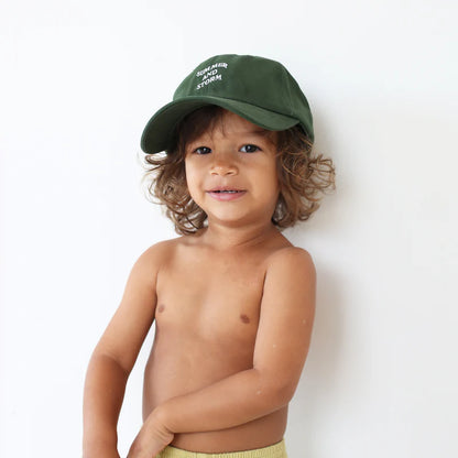Cotton Dad Cap - Forest Green