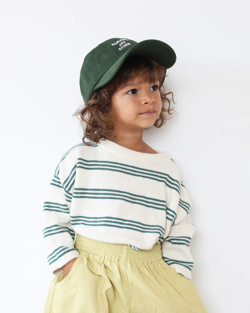 Cotton Dad Cap - Forest Green