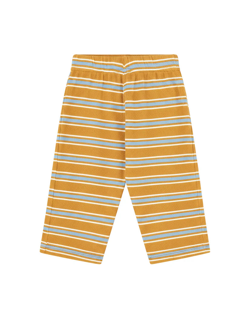 Baby Pant - Mustard Retro Stripe