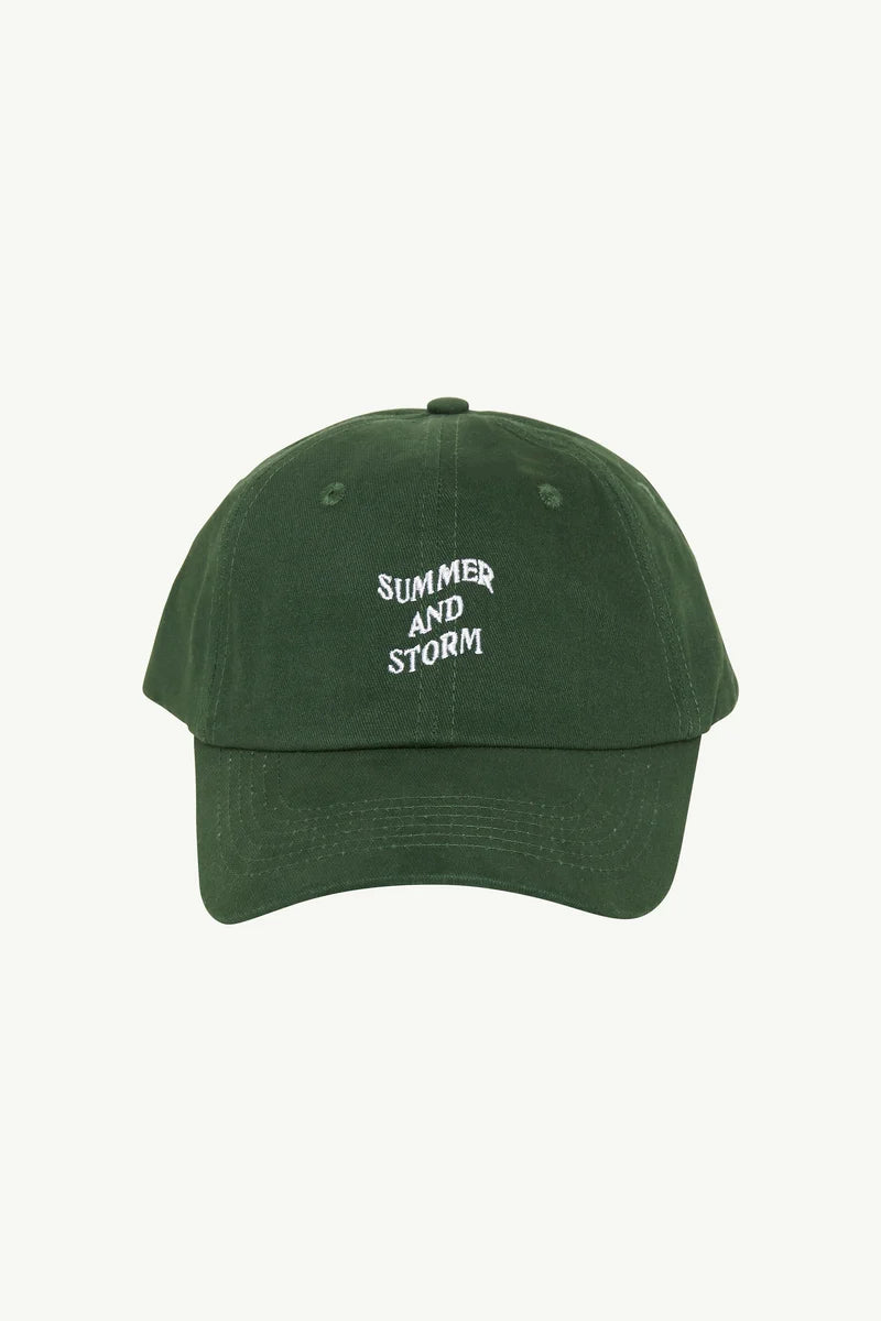 Cotton Dad Cap - Forest Green