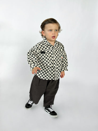 Checkered Button Down